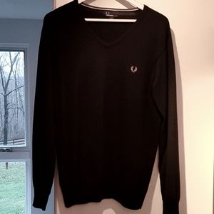 Fred Perry Sweater Black Med